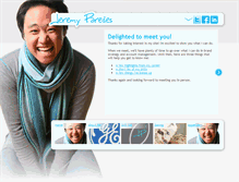 Tablet Screenshot of jeremyparedes.com